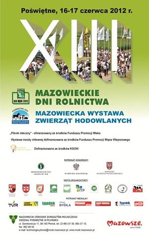 Plakat Poświętne 2012