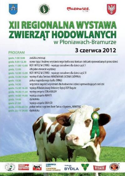 XII Regionalna Wystawa Zwierząt Hodowlanych w Płoniawach Bramurze